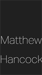 Mobile Screenshot of matthew-hancock.co.uk